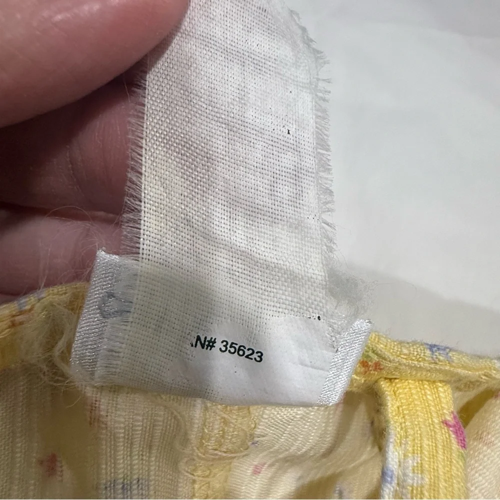Y2K Carter's Sunny Floral Baby Romper Size 9-12 Months